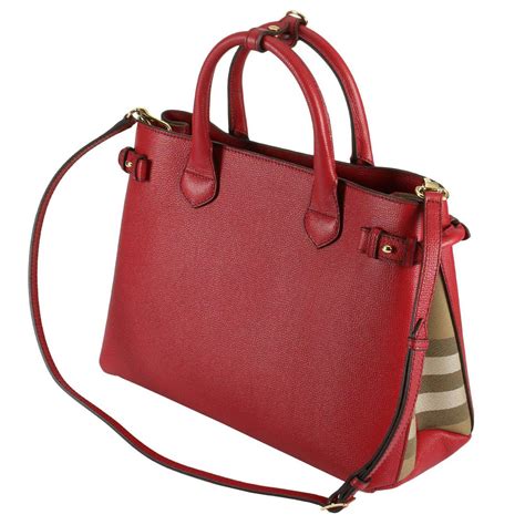 red burberry handbag|Burberry shoulder bags on sale.